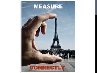 MEASURE
CORRECTLY
 