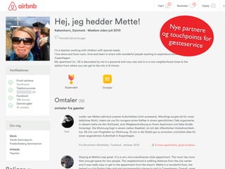 Nye partnereog touchpoints forgæsteservice
 