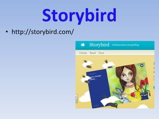 Storybird http://storybird.com/ 