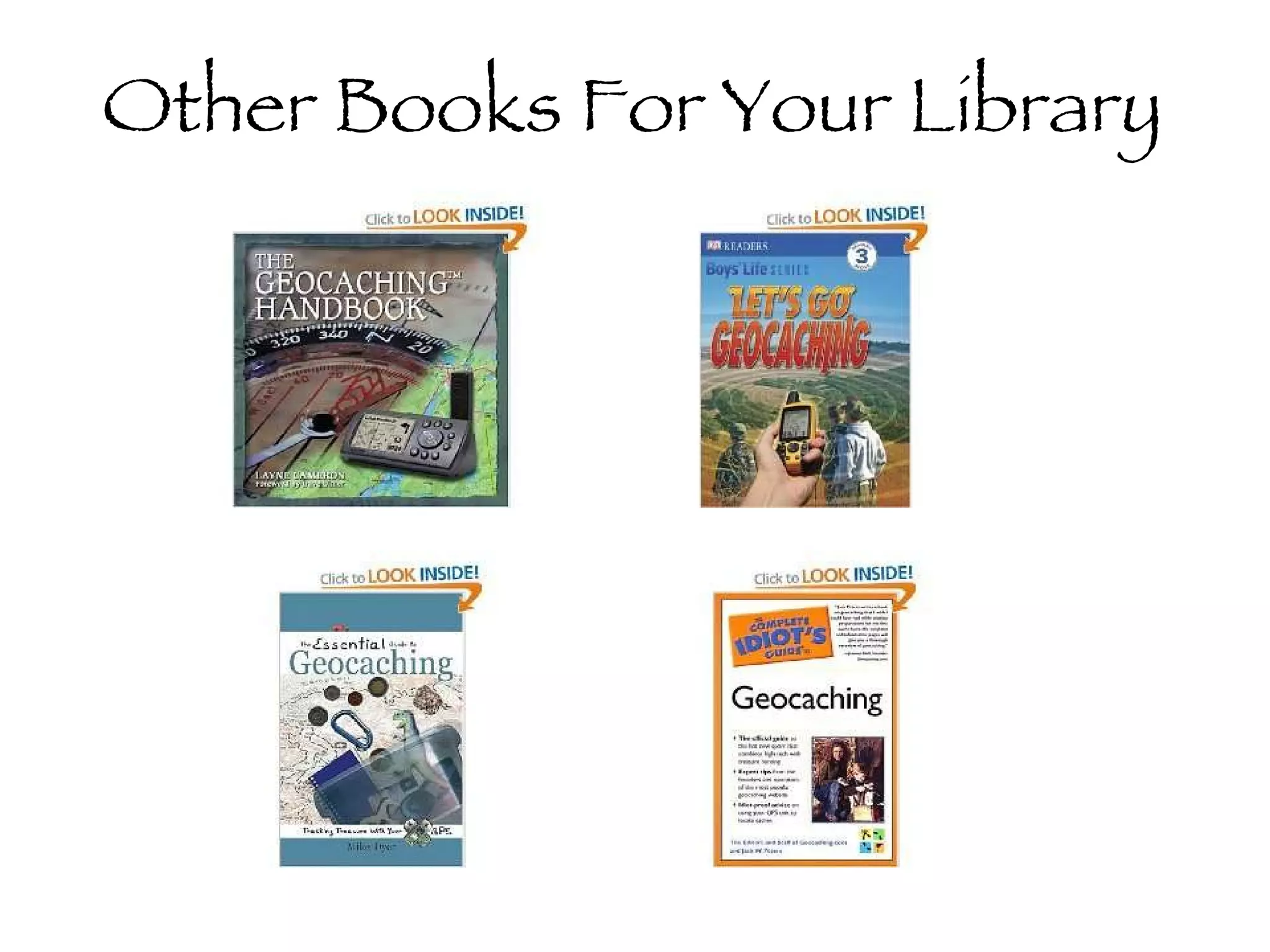 Other Books For Your Library 