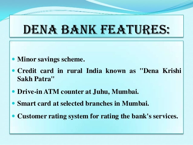 Dena bank forex branches
