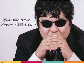 Copyright © DeNA Co.,Ltd. All Rights Reserved.
必要なのはわかった。
どうやって実現するの？
12
 