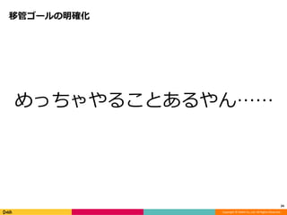 Copyright ? DeNA Co.,Ltd. All Rights Reserved.
ƹܥ`_
ä뤳Ȥ󡭡
24
 