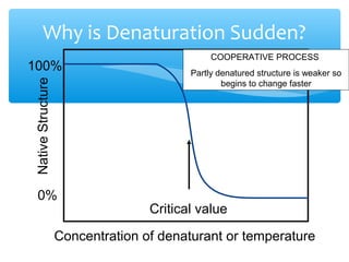 Denaturation Simple Denaturation of proteins | PPT
