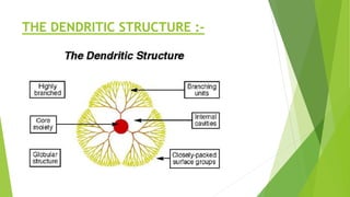THE DENDRITIC STRUCTURE :-
 