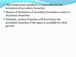 Dendritic growth in pure metals | PPT
