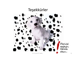 Teşekkürler




  Dr. D. Selcen Ö. Aykaç   42
 