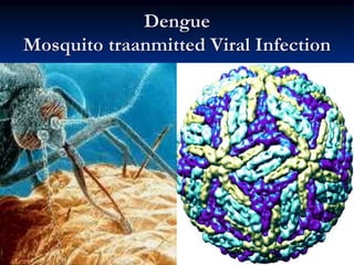 Dengue
Mosquito traanmitted Viral Infection
 
