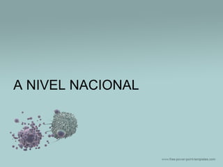 A NIVEL NACIONAL

 