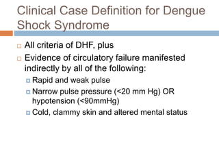 Dengue management | PPTX