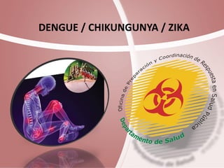 DENGUE / CHIKUNGUNYA / ZIKA
 