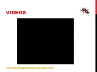 VIDEOS




http://www.dengue.gov.sg/subject.asp?id=53
 