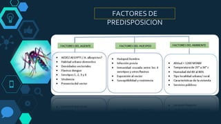 FACTORES DE
PREDISPOSICION
 