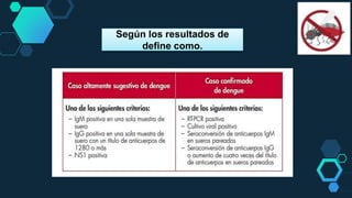 Según los resultados de
define como.
 