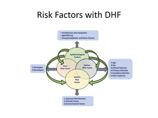 Risk Factors with DHF
 