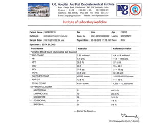 Dengue fever -more than enough information and what you need to know