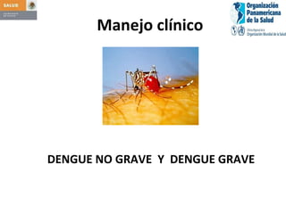 Manejo clínico DENGUE NO GRAVE  Y  DENGUE GRAVE 