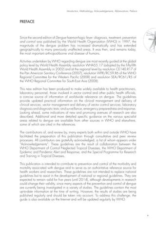 Dengue guidelines for diagnosis treatment prevention and control | PDF
