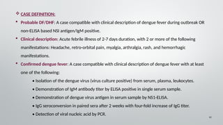 Dengue - SEMINAR BY DR SHAMIN EABENSON - | PPTX
