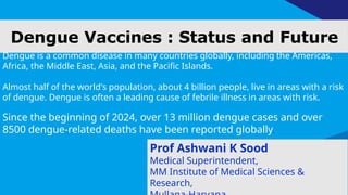 Status and Future of Dengue Vaccines in India.pptx