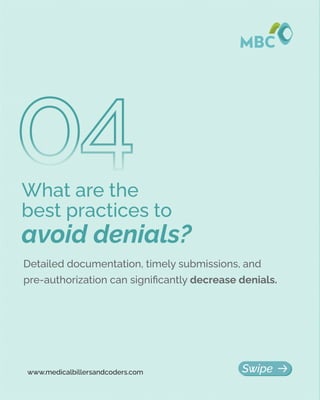 Medical Denial Sop Example.pdf Denial Management: Medical Billers and Coders | PDF
