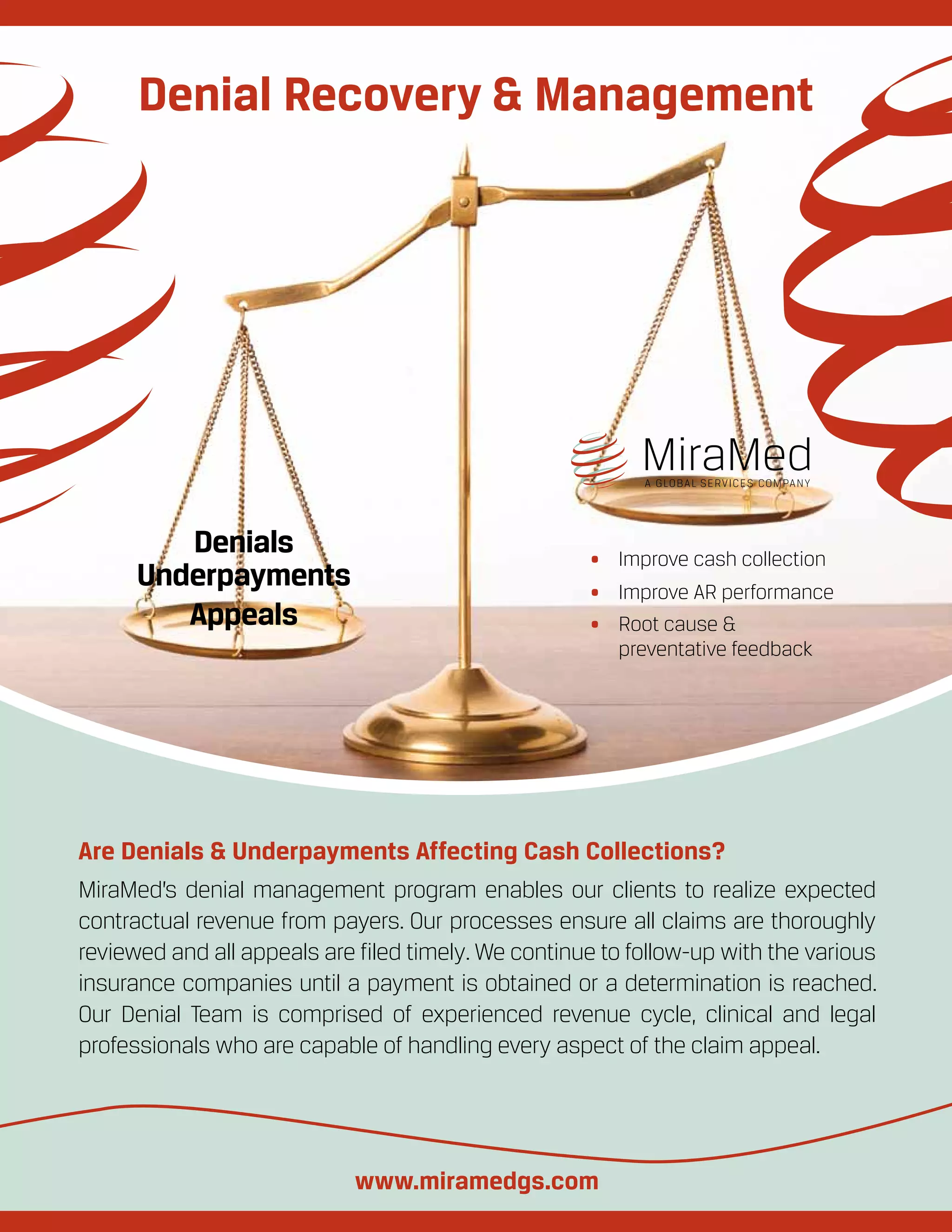Medical Billing Denials Recovery and Collections | PDF