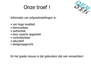 De Niet Tweede Leven