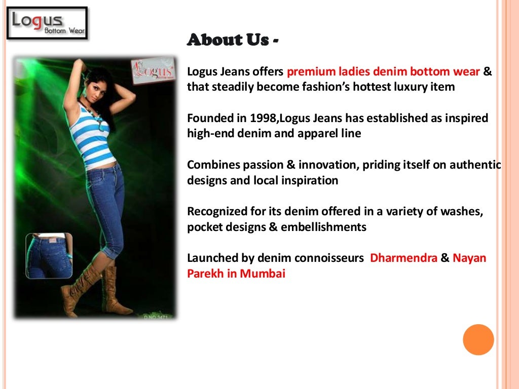 Denim jeans manufacturers in india Logusjeans