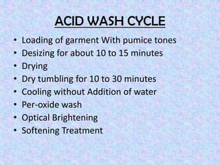 Denim wash | PPTX