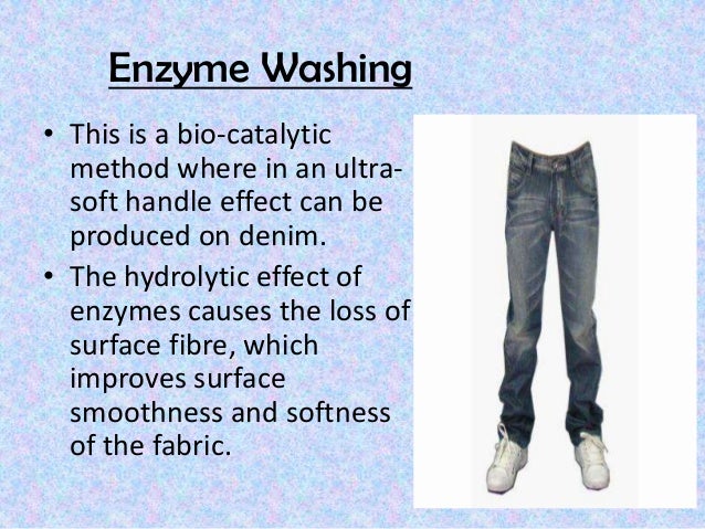 enzyme wash jeans at home