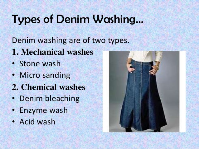 Image result for types of denim washing
