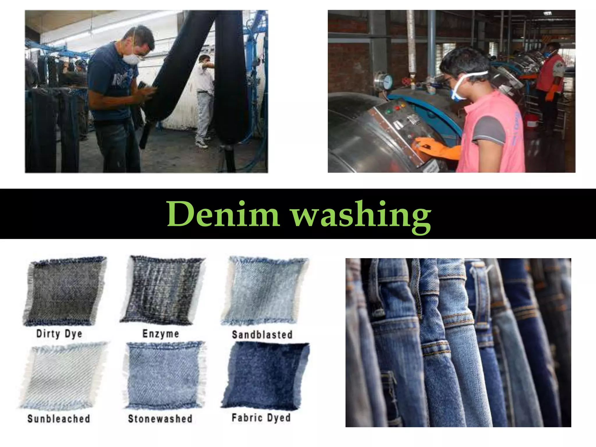 Denim washing | PPTX