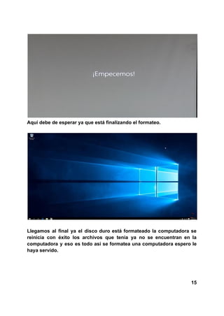 Manual de Formateo de Computadora | PDF