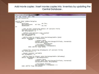 Top Vendor/Product Sales