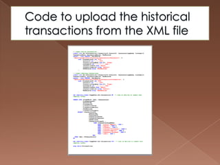 SQL Server Reporting ServicesPiggy Bank Project   The PiggyBank Project simulates back-end banking processes. Key functionalities were:Maintain customer information