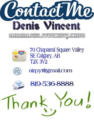 Denis vincent - Famous Helicopter Pilot