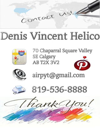 Denis Vincent du Canada, Québec