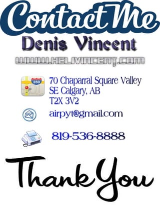 Denis Vincent from Quebec