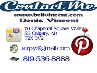 Denis Vincent Québec hélicoptère