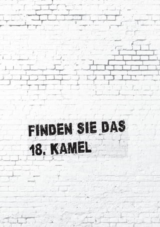 Finden Sie das
18. Kamel
 