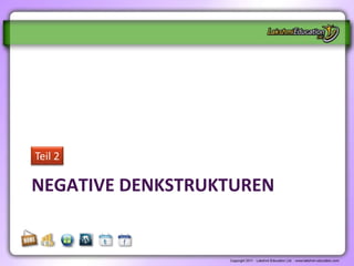 Teil 2

NEGATIVE DENKSTRUKTUREN
 