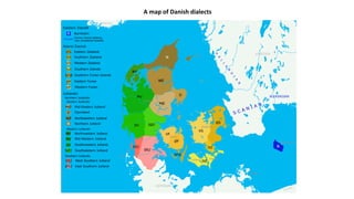 A map of Danish dialects
 