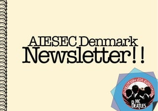 AIESEC Denmark News Letter 17-09 