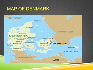 MAP OF DENMARK
 