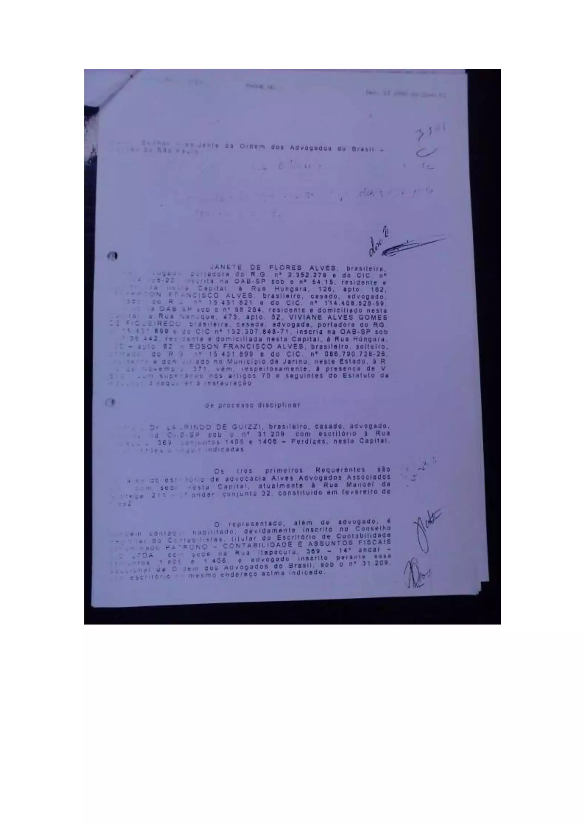 Dr. Laurindo Guizzi, advogado, contador e bode expiatório. às suas ordens!