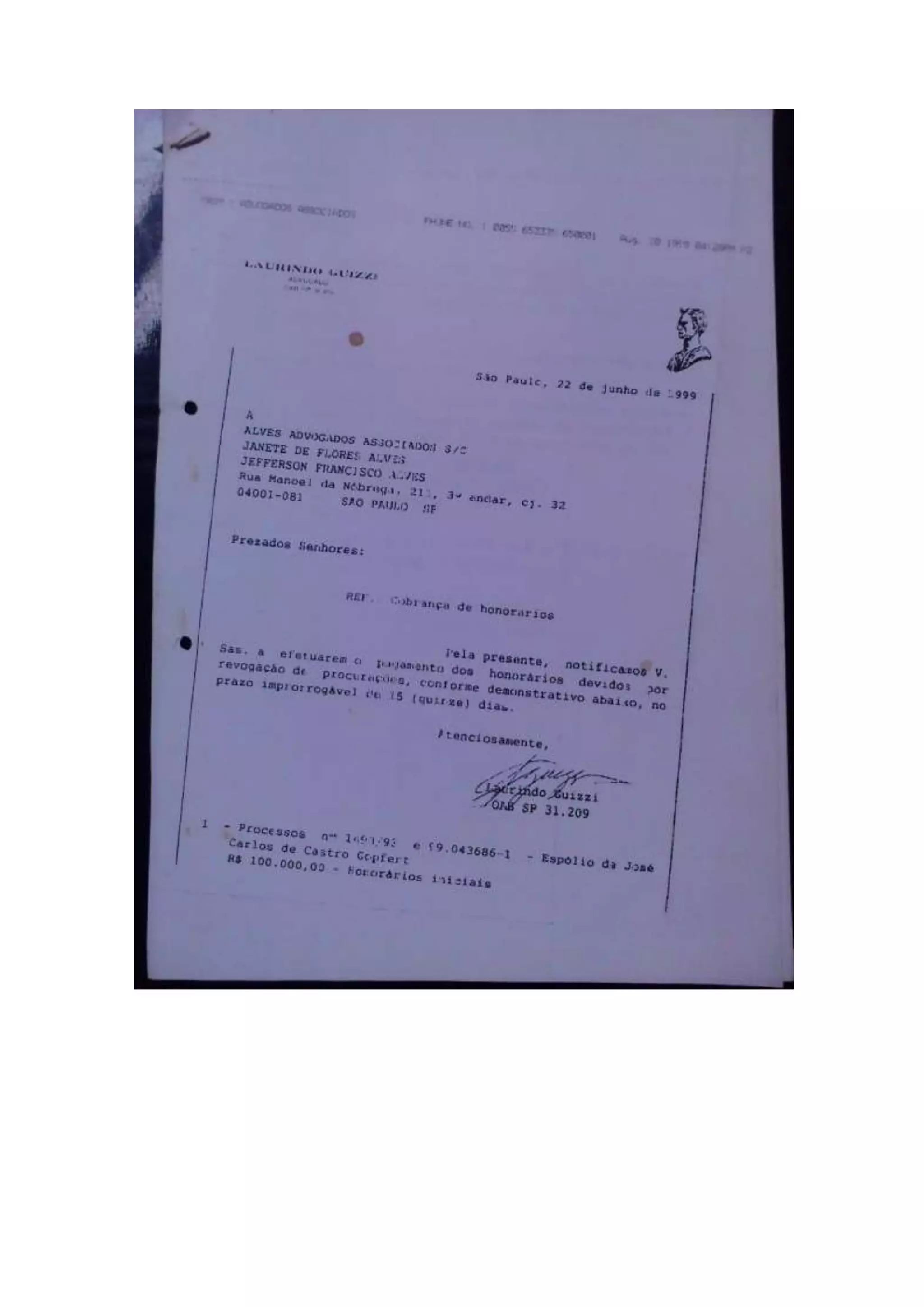 Dr. Laurindo Guizzi, advogado, contador e bode expiatório. às suas ordens!