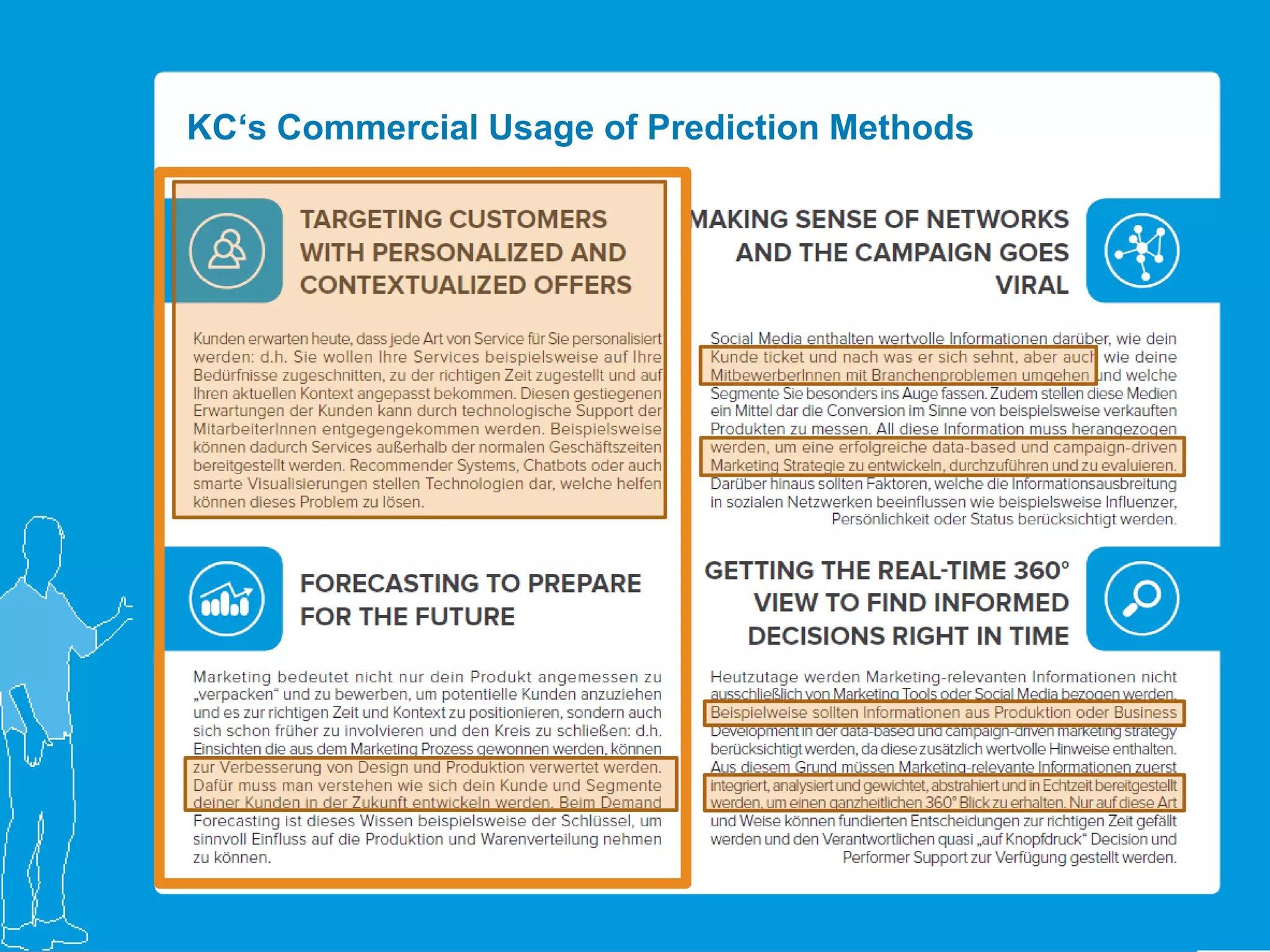 © Know-Center GmbH • Research Center for Data-Driven Business and Big Data Analytics© Know-Center GmbH • Research Center for Data-Driven Business and Big Data Analytics 4
KC‘s Commercial Usage of Prediction Methods
 