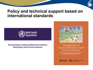 Food Fortification Policies in the Asia Region