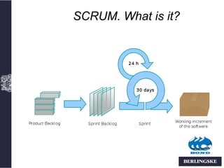 SCRUM. What is it?
 