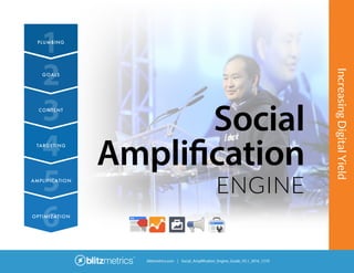 IncreasingDigitalYield
ENGINE
Social
Amplification
blitzmetrics.com | Social_Amplification_Engine_Guide_V5.1_2016_1210
 